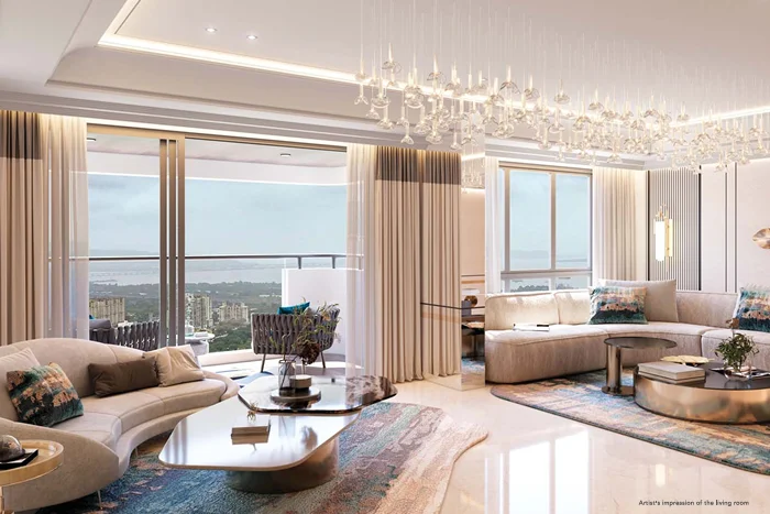 L&T Mahim Island Cove tower elevation