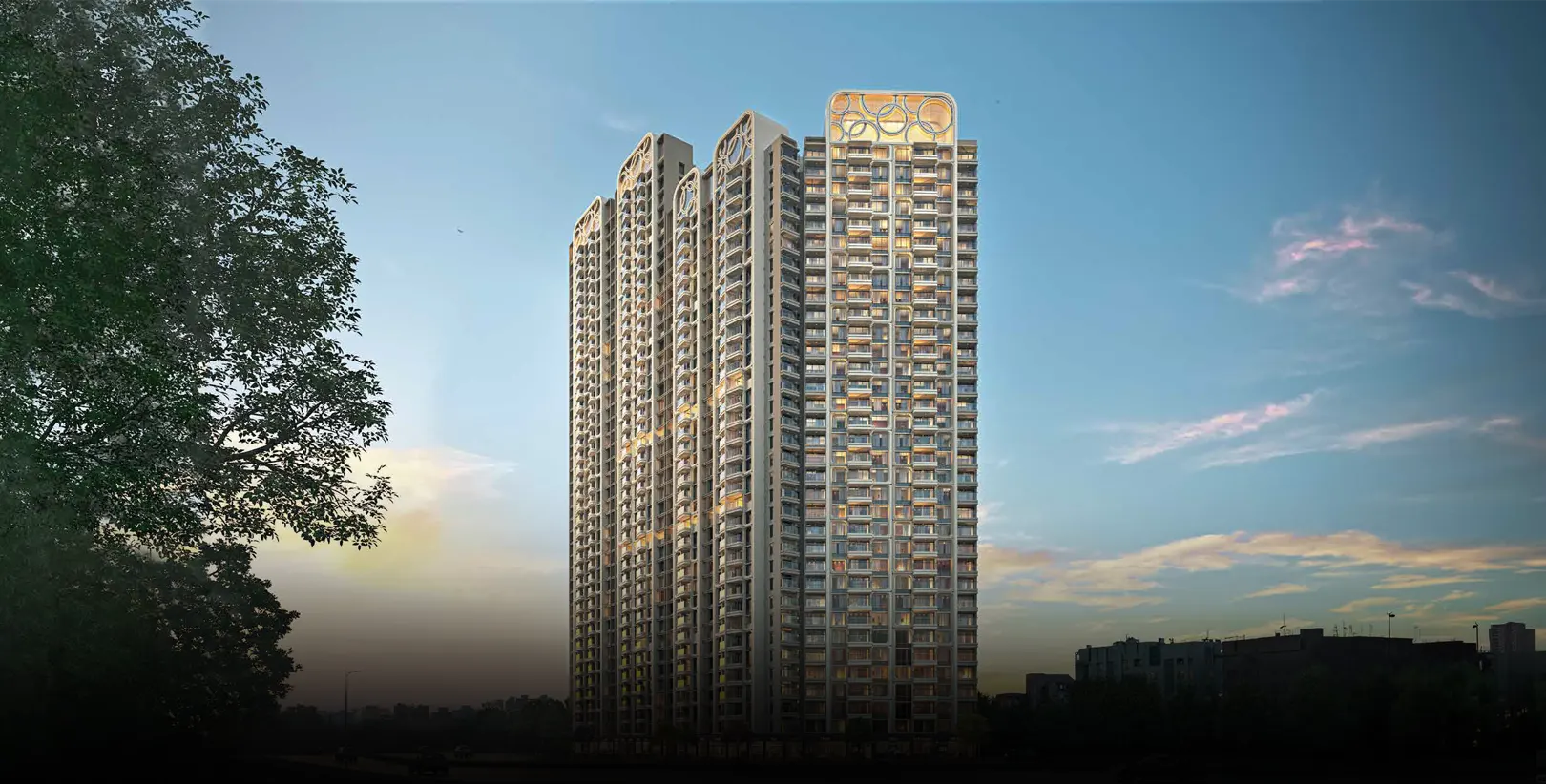 L&T Mahim Island Cove sea view flats Mori Road Mahim Mumbai
